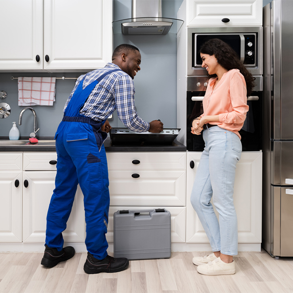 can you provide an estimate for cooktop repair before beginning any work in El Paso Arkansas